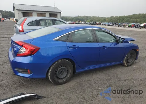2017 Honda Civic Lx из США, поврежденный, VIN 19XFC2F53HE221773